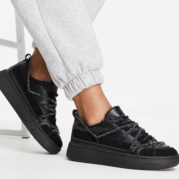 ASOS skater sneaker with chain - Picture 1 of 7